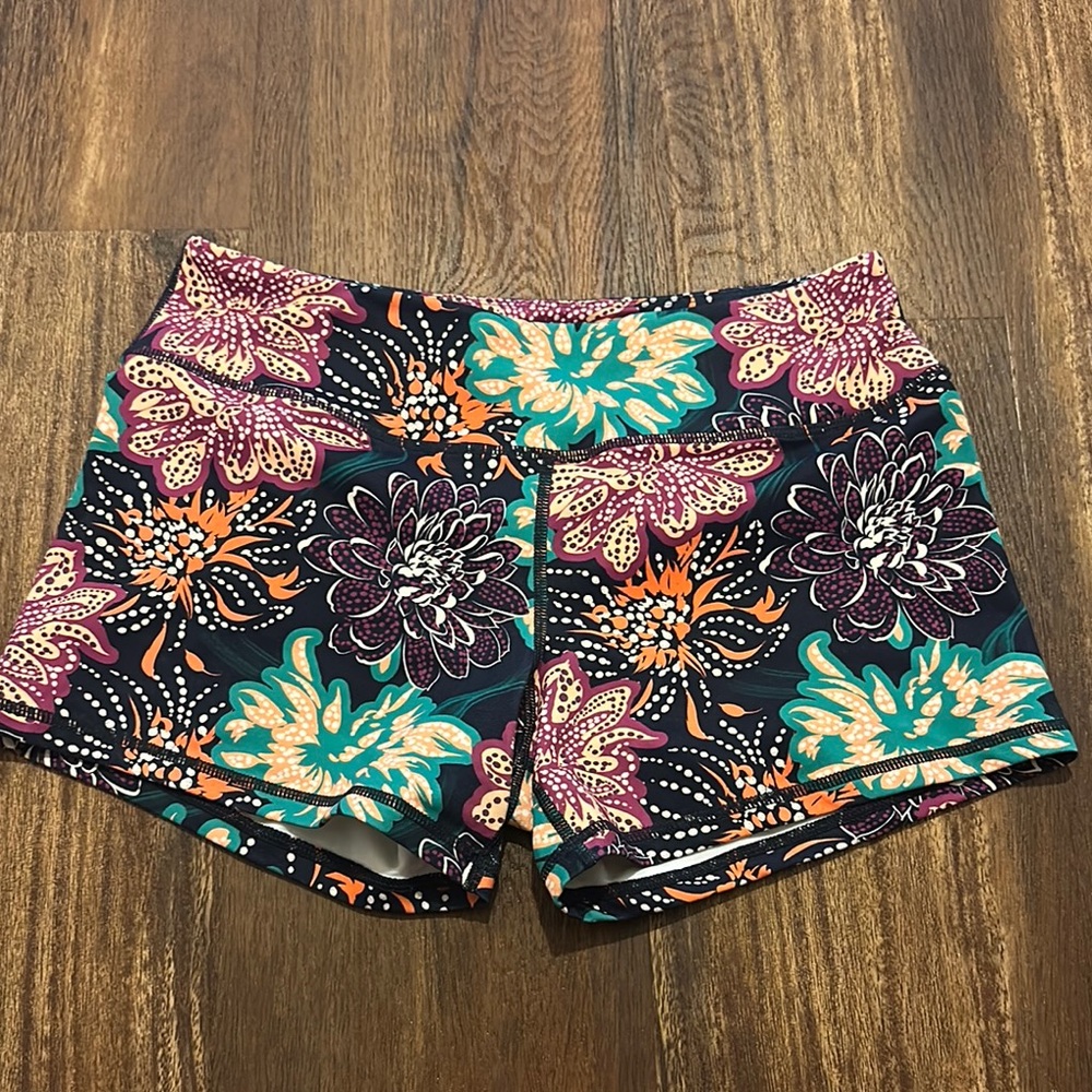 Born Primitive Floral Athletic Shorts - Multicolor
